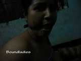 Fara nude and ball gagged