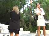 023078 Ewa Gets Caught Again Peeing In A Town Square