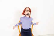 Office Takedown - staring Mia Valentine (video and stills)