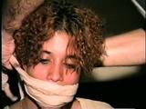 LATINA MARIA IS BALL-GAGGED, HANDCUFFED, HANDGAGGED, PANTY STUFFED & CLEAVE & OTM GAGGED WITH ACE BANDAGE (D34-14)