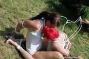 Christmas Bonus Update - Lola, Lillian & Yvette Outdoor Escape Session