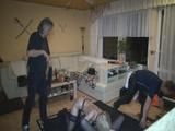 Die Leiden der Sklavinnen Rohrstock und Fotze massieren