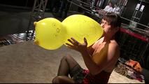 bare breasts on stage