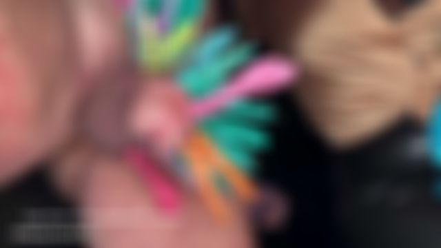 Pegged cock installation