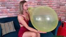 Blow2Pop green Perlatex 18“ in sexy neglige