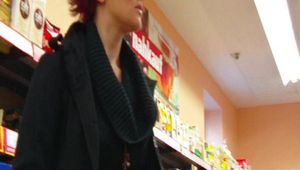 Analplug im Supermarkt