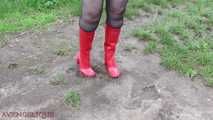 Gummistiefel Einweihung