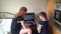 Saskia and Zora - The Bondage Story Preparation Part 1 of 6