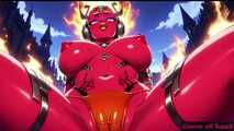 Gol Hot Bikini Demon Girl Dark Castle Nude