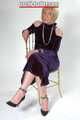 Photos: Uschi in an evening dress