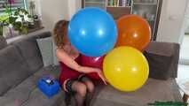 build and pop two clusters of BSA17 balloons