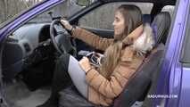 Amanda steps on the pedal