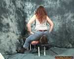 Verena heavy jeans facesitting