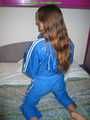 156 pictures of Katharina in shiny nylon rainwear ffrom the years 2005 to 2008!