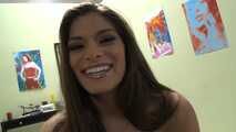 Model And Pornstar Madelyn Marie Gets Her Face Jizzed On