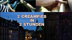 2 CREAMPIES IN 2 HOURS