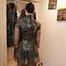 Bound in PVC cheongsam and raincoat