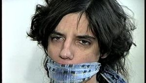 26 Yr OLD K-MART CLERK IS, CLEAVE GAGGED TIT TIED, CROTCH ROPED PUSSY, OTM GAGGED WITH LEATHER STRAP,MOUTH STUFFED, HANDGAGGED & ROPE GAGGED WHILE TIGHTLY TIED NAKED TO A CHAIR (D69-7)