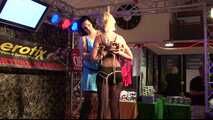 Another hard Lesson for sexy Lena King - humiliated in Public !