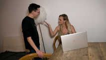 SLUTTY AND TOO HORNY?! 18-YEAR-OLD COMPUTER NERD FUCKED!