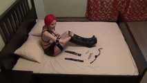 Morrigan - an amateur's experience in bondage (BTS)