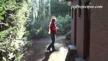 020140 Kathy Takes An Urgent Pee Outside The Locked Toilet