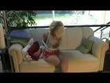 Get 3 Videos with Jenny bound and gagged in shiny nylon Shorts from 2008