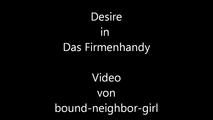 Wunschvideo Desire - Das Firmenhandy Teil 4 von 5