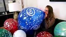 popping C&A balloons and Blow2Pop blue Q16