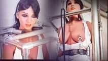 BONDAGE CUBE - Marie mit Dildo und Analhaken - Bondage Furniture