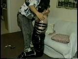 ELECTRIC TAPED & WRAP GAGGED MUMMY (D9-5)