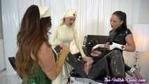Sperm extraction by 3 sadistic nurses