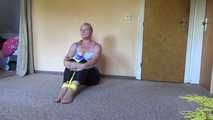 Tied in yellow