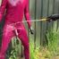 Ponyplay fun with our latex pony 