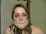 19, NAKED, BALL-TIED, ACE BANDAGE GAGGED HOLLY (D15-18)