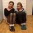 Amy + Bella A - Tied up at the office