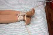 Leonie - Tied up in bed
