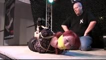 Her First ever Hogtie !