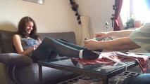 Tanja - ticklish surprise part 3 of 4