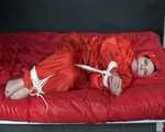 Get 3 Archive Videos with nice young women enjoying Bondage in shiny nylon Rainwear from 2008.