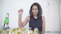 A drinking girl with foreign roots