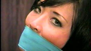 30 YR OLD ASIAN LI-JUN IS OTM GAGGED, WRITES RANSOM NOTE & GAG TALKS ON PHONE (D58-16)