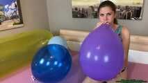 ballon inflating and stretching and releasing the air [NonPop]