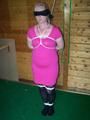 Tied in the summerhouse pics