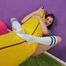 106 Karina and her giant-sized banana
