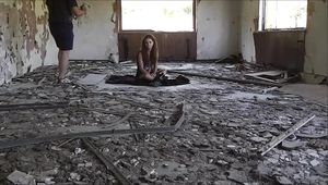 Anna tied in a hogtie 1