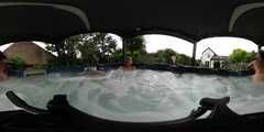 Fun in the pool Virtual Reality