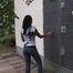 050033 Roxy Takes A Desperate Pee By The Apartment Building