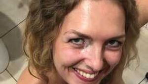 Blowjob in toilet for FAN [EN]