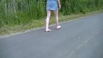Jenny walks around